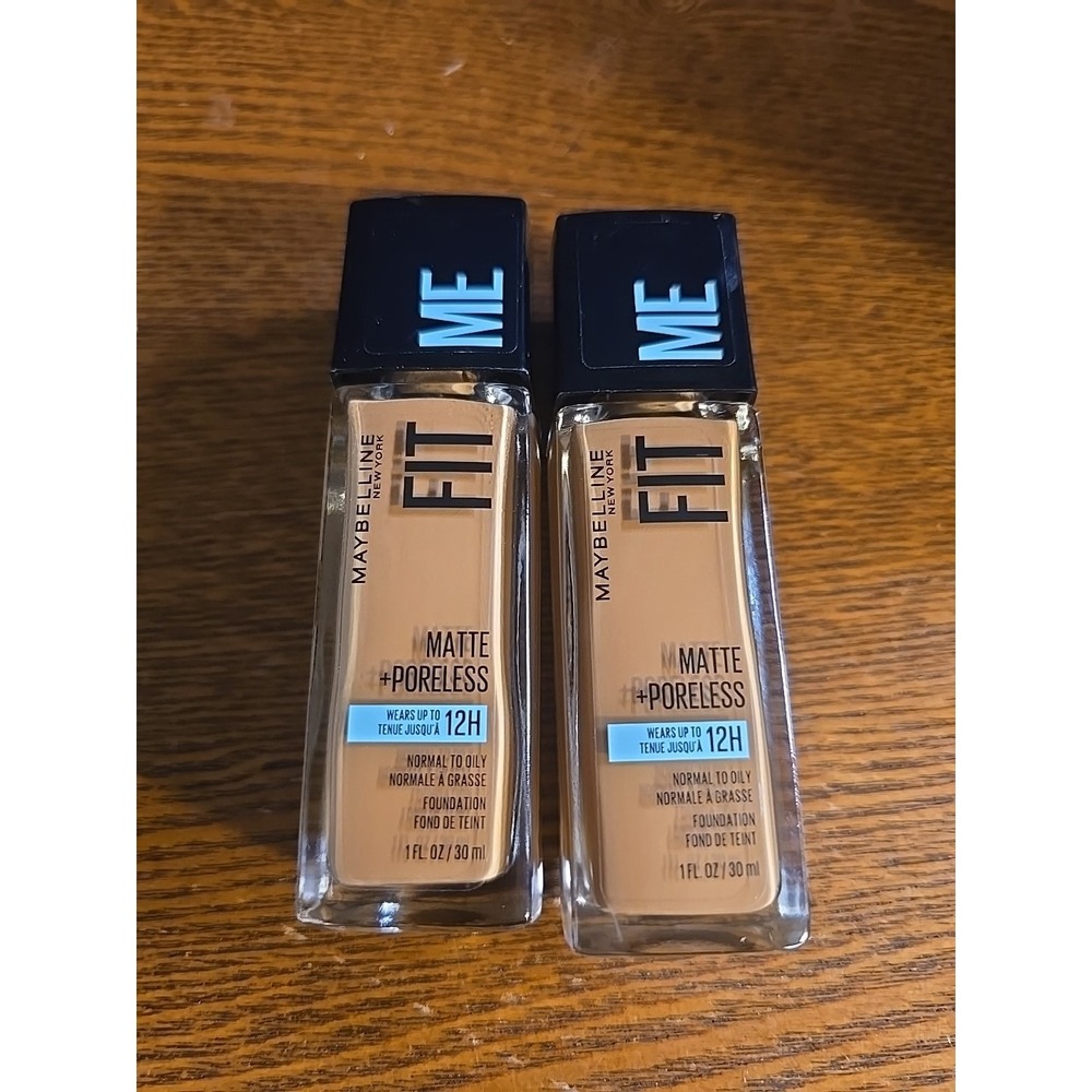 Maybelline 2-PACK‎ Fit Me Matte + Poreless Liquid Foundations 335 CLASSIC TAN